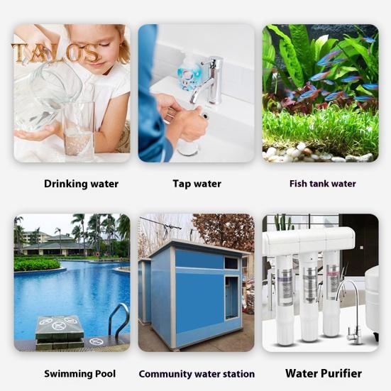 4-в-1 тестер качества воды TDS с цифровым дисплеем, высокоточный портативный многофункциональный цифровой тестер чистоты воды с питанием от батареи