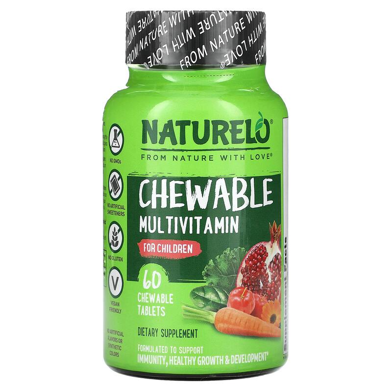 Chewable Multivitamin For Children, 60 Chewable Tablets