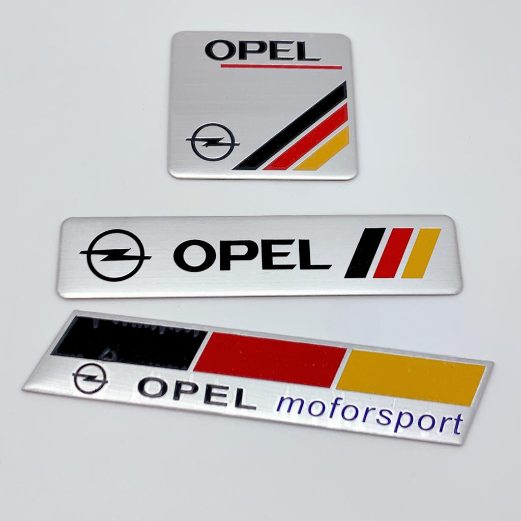 ypzsd3 3D Aluminum Car Emblem Badge Styling Trunk Sticker For Opel Astra H G J Insignia Mokka Zafira Corsa Vectra C D Body Accessories