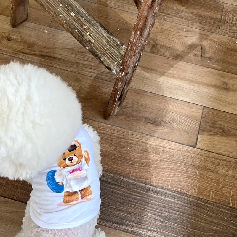 Одежда для домашних собак Жилет Весна и Осень Тонкий Кот Померанский шпиц Маленький щенок Тедди