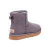 UGG Classic Mini Ii Warm Durable Comfortable Short Snow Boots Women Boots Purple Gray 1016222-SHA