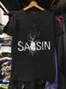 Горячая футболка с коротким рукавом Saosin Band Черная Унисекс Концерты-5XL Репринт SG715 Унисекс Футболка