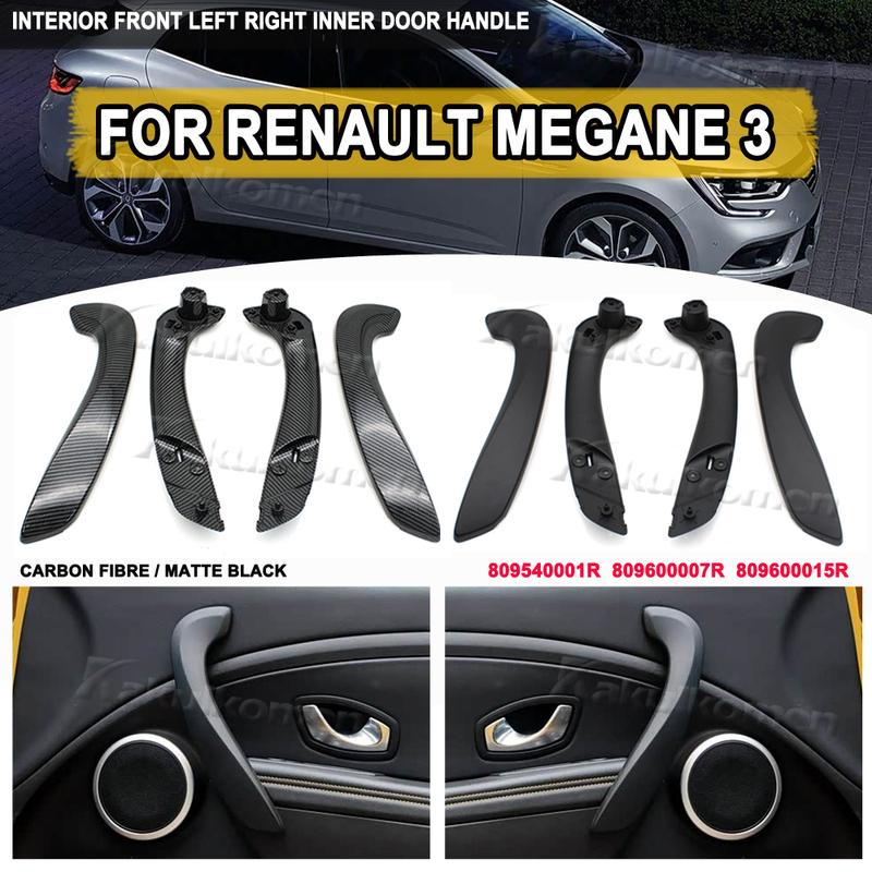 Для Renault Megane 3 III Fluence 2008-2016 Внутренняя Передняя Левая Правая Ручка Двери ide Внешняя Крышка 809600015R 197012651