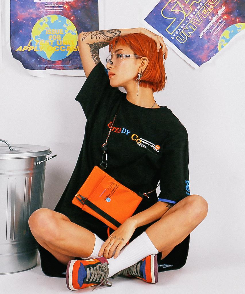 SAC STUDIO Steady Co Футболки Черные