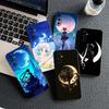 Обои S-Sailors Чехол для телефона Луна для Motorola Moto Edge 50 30 Fusion 40 NEO Ultra Pro E14 G20 E15 G35 G84 G13 G53 Мягкий чехол