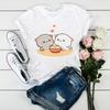 Новая женская футболка с мультяшным смешным милым принтом персикового кота, футболка femme, Харадзюку, каваи, летние топы, футболка femme, одежда tumblr