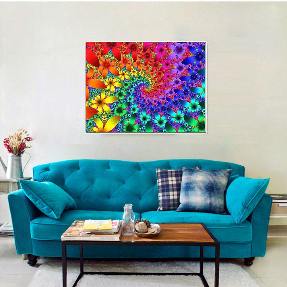 Diamond Embroidery Scenic Diamond Painting Abstract Flower Diamond Art Home Decor