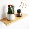 High-Strength Steel Floating Frame Holder for Cabinets Shelves T-Shaped Invisible Design Bookshelf Support