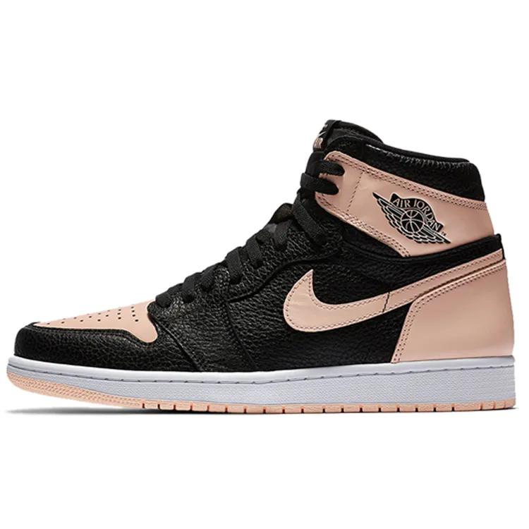 Air Jordan 1 Retro High OG 'Crimson Tint' (Unisex) Black / Crimson Tint-Hyper Pink-White Vintage Basketball Shoes 555088 081
