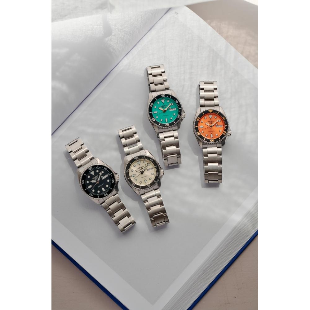 [Часы Seiko] Часы Five Sports SKX среднего размера "Sports Style" SBSA227 мужские серебристые