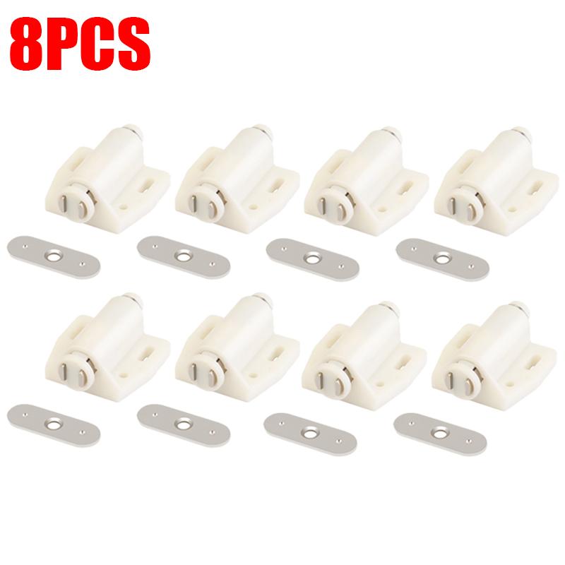 4/8Pcs Single Magnet Cabinet Catches Invisible For Home Furniture Wardrobe Door Stopper Closer Closures Hardware Accessories