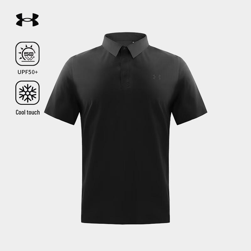 Under Armour Мужская футболка-поло для защиты от солнца на открытом воздухе