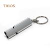 Outdoor Double Pipe Emergency Survival Whistle High Decibel Camping Keychain