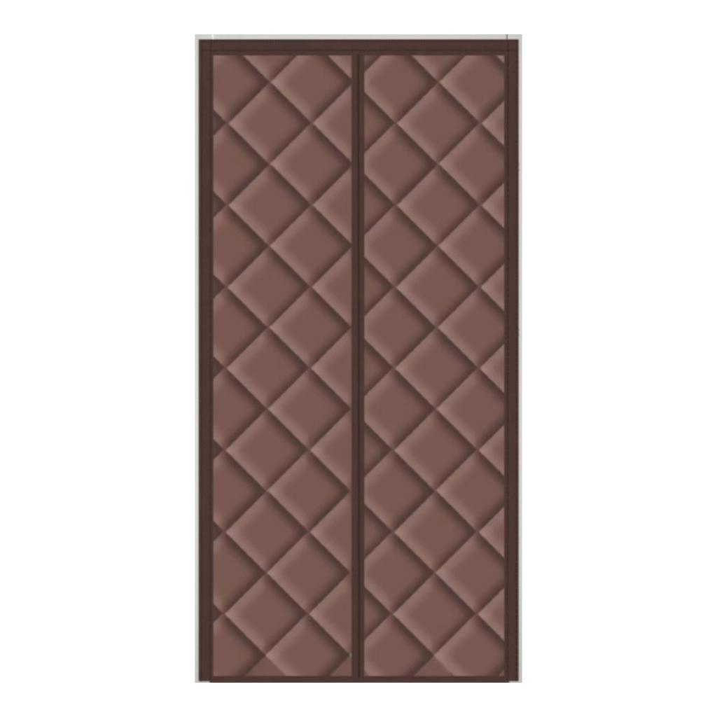 Утепленная зимняя хлопковая штора на дверь: Изолированный, Ветронепроницаемый, Звуконепроницаемый и Холодостойкий для Спальни