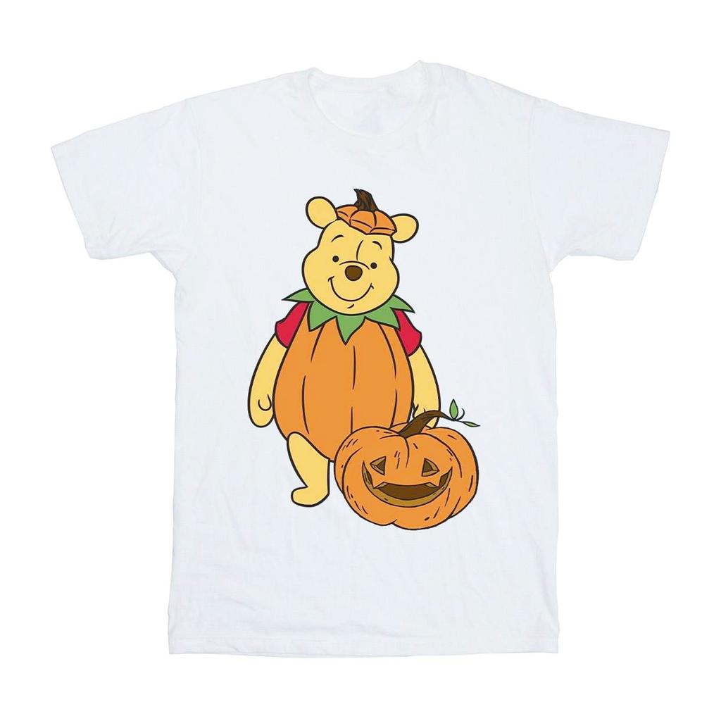 Winnie the Pooh Mens Pumpkin Cotton Halloween T-Shirt