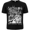 Satyricon "Dark Medieval Times" Черная футболка хаос темный трон Унисекс футболка