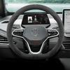 Чехол на руль автомобиля из замши для Volkswagen T-ROC R Taigo Touareg R Atlas R Taos T-Cross 2018 - 2023 2024 2025 Аксессуары