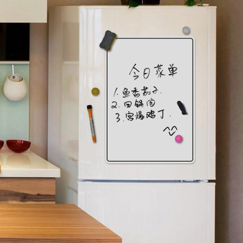 1 Pcs A4 Erasable Whiteboard Kitchen Refrigerator Organizer Planner Reminder Message Memo Erasable Whiteboard Whiteboard Message