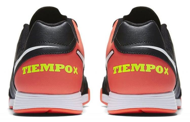 Nike Tiempo X Genio 2 Кожаный Ic 'Черный Гипер Оранжевый' 819215-018
