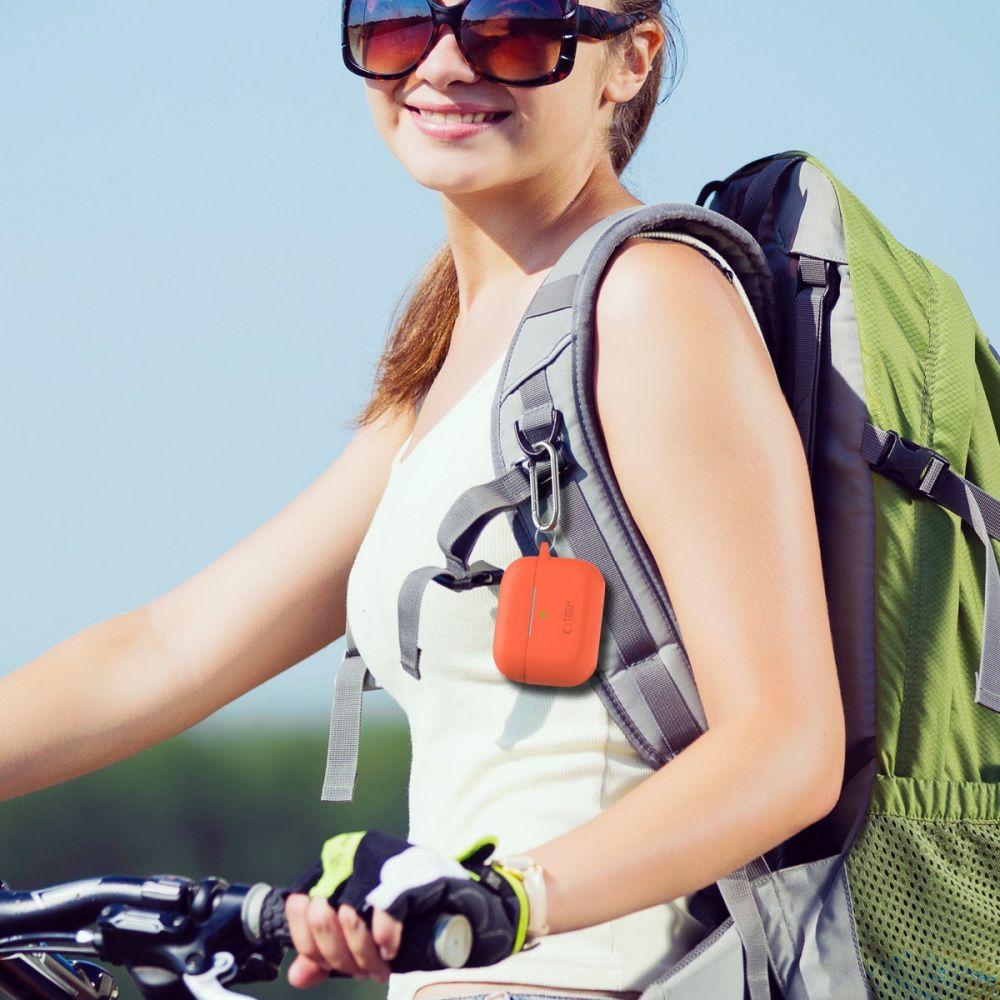 Tech-Protect Silicone Hook Apple Airpods Pro 1 / 2 Baby Blue