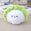 Cute Cute Hamburger Small Pendant Plush Toys Doll Sushi Fries Bread Croissant Bag Hanging Decoration Keychain