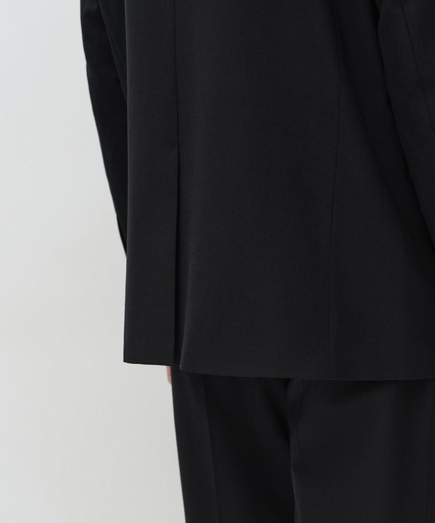 MUSINSA STANDARD [Plus] Relaxed Basic Wool Blazer [Black]