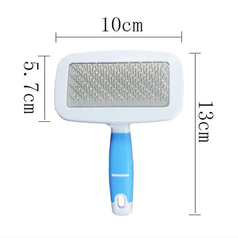 Расческа с иглой для кошек, щетка для ухода за домашними животными, щетка для купания, чистящие грабли, принадлежности для инструментов для красоты собак