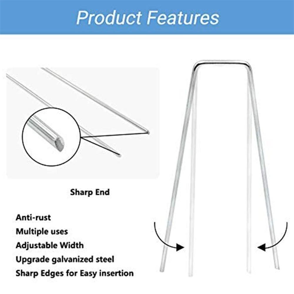 Колышки для палатки 15 см 2,5 мм кемпинговый оцинкованный стальной гвоздь