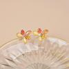 2025 Trendy Crystal Flower Earrings - High-End, Exquisite, Versatile Design