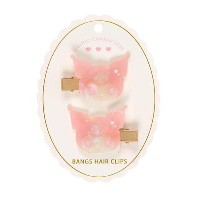 Sanrio Розовый зажим для волос KUROMI Япония НОВЫЙ Персонажи Sanrio