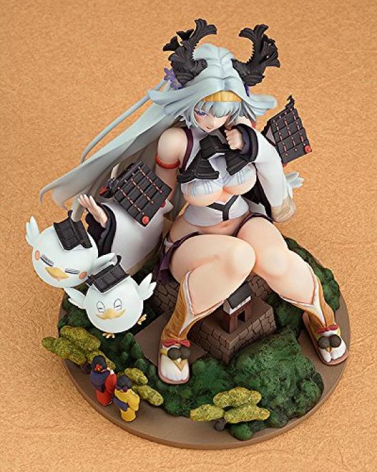 Sengoku Busho Hime MURAMASA Himeji Castle масштабная масштабная покрашенная готовая фигурка 1/350 (1/7 эквивалент) ATBC-ПВХ
