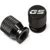 Motorcycle Accessories Wheel Tire Valve Cap Cover for BMW F850GS F 850 GS R1200GS R1250GS R 1200GS R1250 GS R 1250 LC ADV (Black)