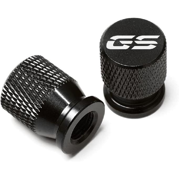 Motorcycle Accessories Wheel Tire Valve Cap Cover for BMW F850GS F 850 GS R1200GS R1250GS R 1200GS R1250 GS R 1250 LC ADV (Black)