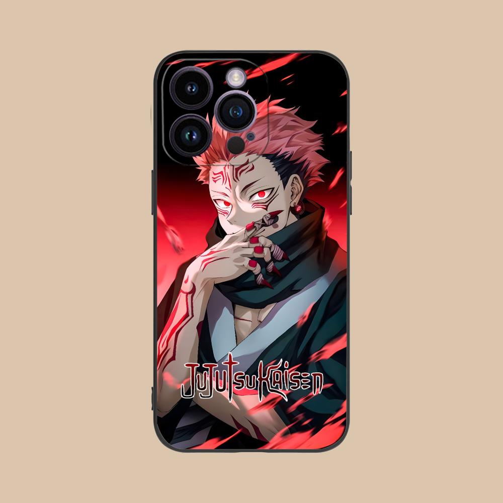 Чехол для мобильного телефона Jujutsu Kaisen Сукуна для iPhone 17 16 15 14 13 12 11 X XR XS 8 7 Air Pro Max Plus Mini Цветной чехол Красивый