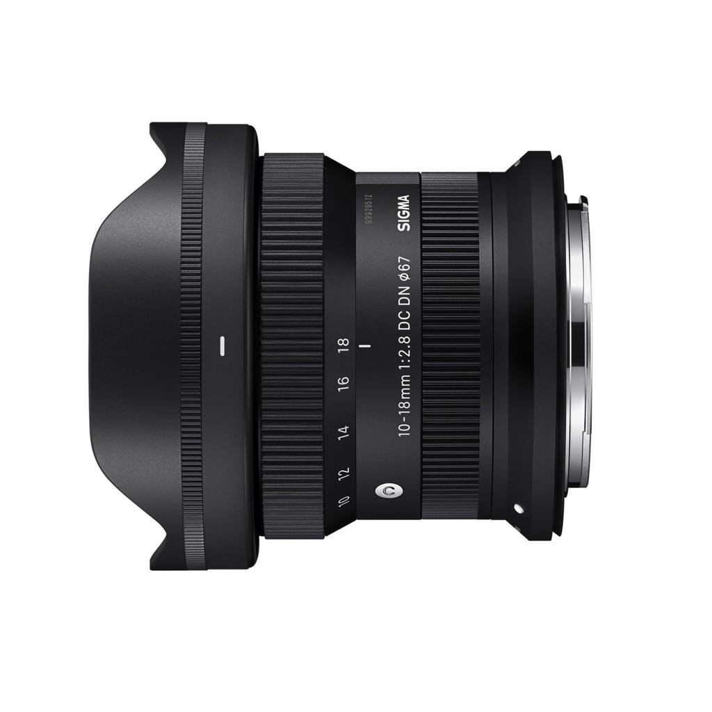 Sigma SIGMA RF Mount Lens DC DN Zoom Wide Angle Cantemporary Mirrorless Only 10-18mm F2.8 APS-C