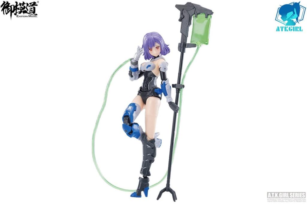 Doyusha Eastern Model ATK Girl Frankenstein 1/12 Scale Pre-Colored Plastic Model Kit, Approximately 15.5cm Tall