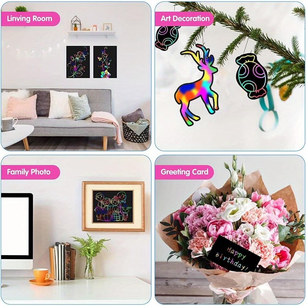 Детские игрушки, граффити, Радуга, набор бумаги для царапин, игрушки для рисования своими руками, детские развивающие игрушки