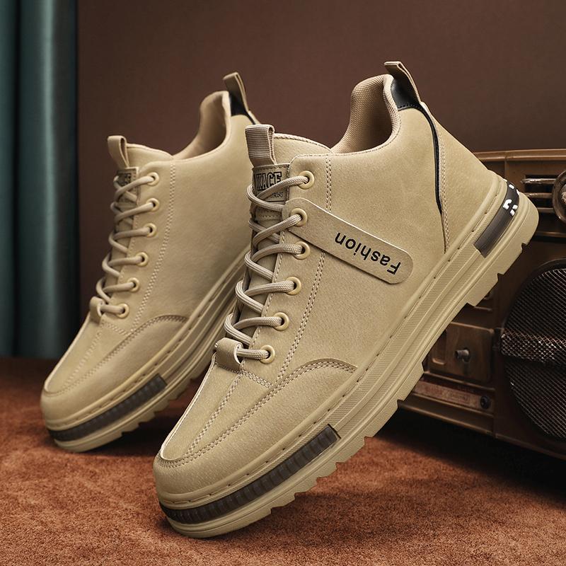 Высокие мужские ботинки осень-зима мужская обувь рабочие защитные кроссовки зимние уличные повседневные спортивные кроссовки мужские ботильоны