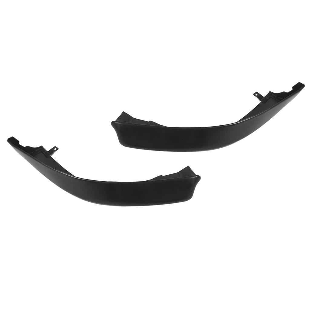 2PCS Front Bumper Corner Spoiler Black Bumper Corner Splitter Replacement for Mitsubishi Lancer DE GTS ES VR‑X Aspire