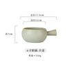 Ceramic Milk Pot, Breakfast Tableware, Ceramic Handle Bowl, Household Noodle Soup Bowl, Commercial Baking Oven, Baking Bowl