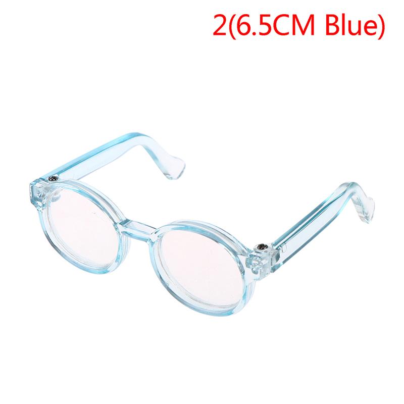 Аксессуары для плюшевых кукольных очков, круглая оправа, 6,5/9,5 см, очки с прозрачными линзами