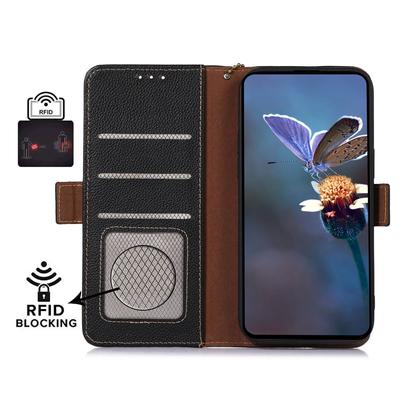 Для Honor X7b 4G/90 Smart/Play 50 Plus 5G Оригинальный чехол из натуральной коровьей кожи Кошелек с RFID-блокировкой