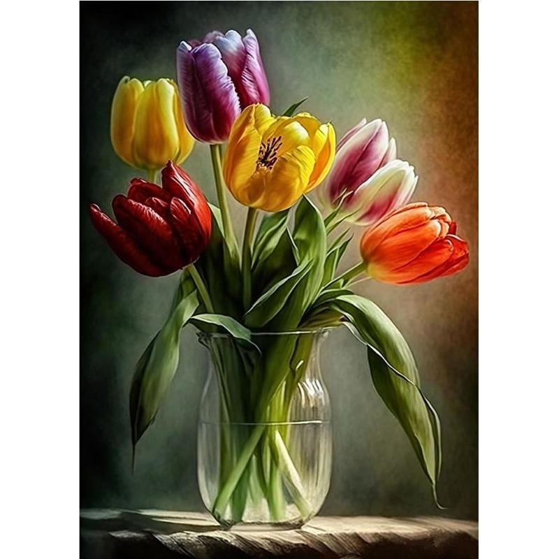 Скандинавский яркий натюрморт с цветами, флористика, постер, холст, картина, абстрактное винтажное настенное искусство для гостиной