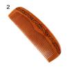 Fashion Fine Tooth No Static Hair Comb Beard Comb Peach Wooden Hair Styling Tool