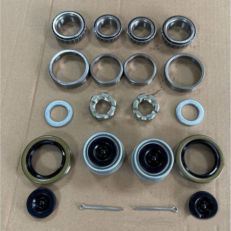 Комплект подшипников осей прицепа для тяжелых лодок, 2 комплекта, 20 штук на 3500 фунтов, шпиндель #84 L68149 L68111 L44649 L44610 171255TB