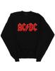 Мужская красная толстовка с логотипом ACDC