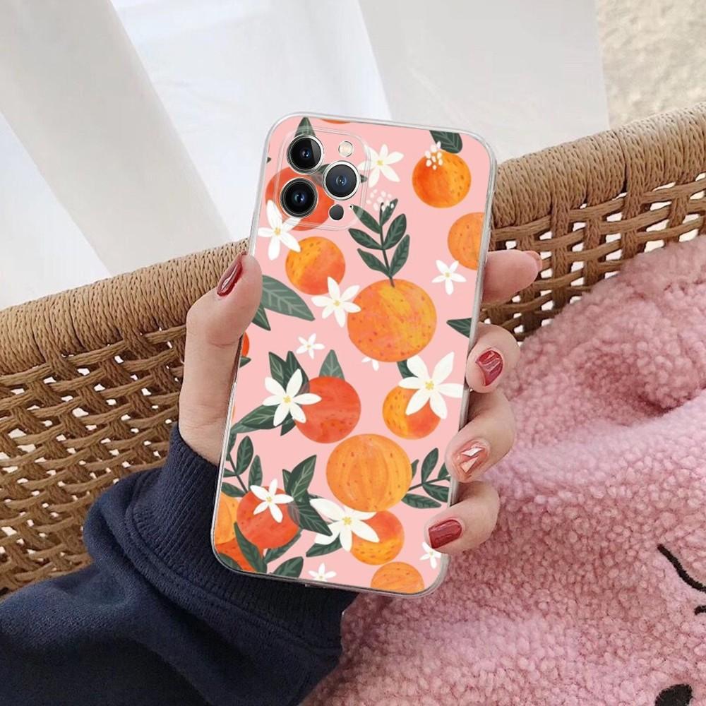 Летний Фруктовый Чехол Для Телефона iPhone 14 13 12 Mini 11 Pro XS Max X XR SE 6 7 8 Plus Мягкий Силиконовый Чехол