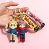 Jujutsu Kaisen 3D Silicone Keychain Set Anime Characters Gojo Yuji Itadori Megumi Fushiguro Keychain Bag Charm Backpack Pendant