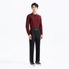Langdeng Men's Cotton Business Casual Pants