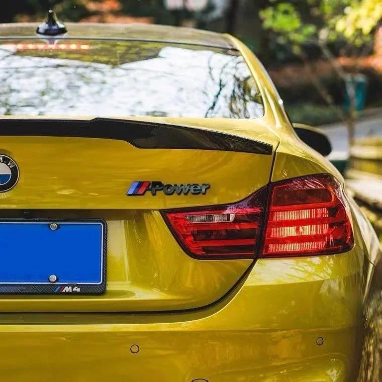 3D ABS M Badge Car Styling Body Rear Trunk Decor Sticker Car Modification Accessorie For BMW M Power Performance M3 M5 X1 X3 X5